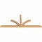 Ekena Millwork Richland Timber Gable Bracket, Western Red Cedar, 96"W x 40"H x 3 1/2"D x 3 1/2"F, 10/12 Pitch GBW096X40X0404RIC00SWR - alternate 3